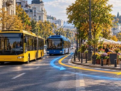 Временный маршрут на Левый берег Киева: как курсирует транспорт