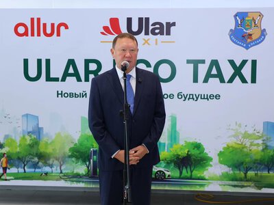 В Костанае начал работу парк экотакси