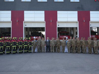 В Алматы обновили специализированную пожарную часть №19