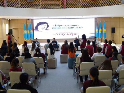 В ТУРКЕСТАНЕ ОТКРЫЛАСЬ НОВАЯ ЛИТЕРАТУРНАЯ ПЛОЩАДКА В РАМКАХ ПРОЕКТА «ЧИТАЮЩАЯ НАЦИЯ»