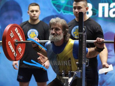 Дружковчанин Сергей Зайцев установил два рекорда Украины по пауэрлифтингу