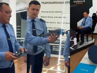 В ДП Туркестанской области сотрудников обучают работе с дронами