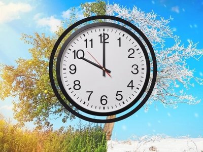 Перевод часов на зимнее время в Украине в 2026 году