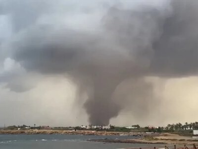  Двойной торнадо обрушился на запад Сицилии 