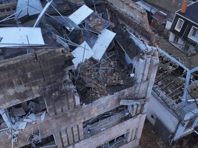 Российская атака повредила два здания налоговой в Николаевской области