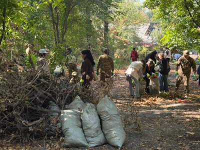  Более 1,2 тыс. деревьев высадили за один день в Алматы 