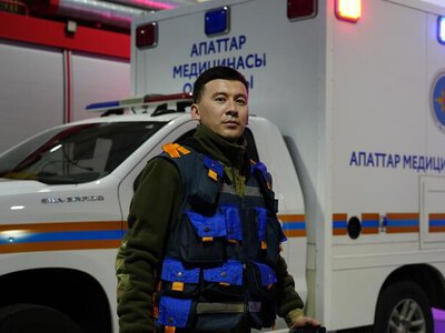 Профессия - спасать: фельдшер Еркебулан Мырзабеков