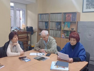 Слово про осінь у серці прозвучало на засіданні ЛІТО «Пошук»