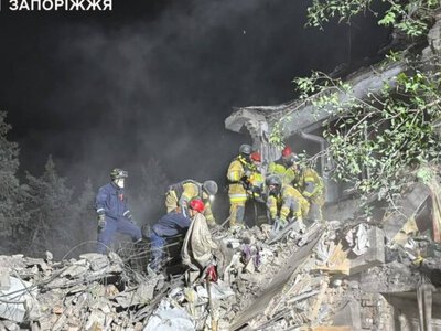 В Запорожье завершили поисково-спасательные работы после российского авиаудара: погибли 20 человек, в том числе четверо детей