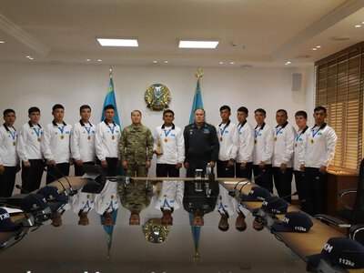 Три команды МЧС Казахстана приняли участие в проекте «100 SARBAZ»