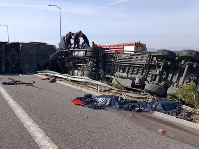  В Турции в ДТП с автобусом и грузовиком погибли 11 человек 