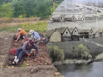 Археологическая сенсация в Тернопольской области: прямо на огороде обнаружили необычное жилище трипильцев