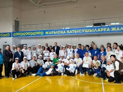 Спортивная спартакиада среди активных пенсионеров прошла в Астане