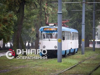 В Днепре 12 октября четыре трамвайных маршрута будут курсировать с изменениями
