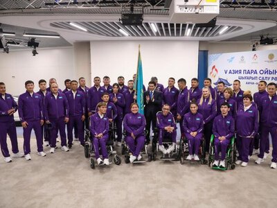 150 спортсменов, 12 видов спорта: состоялась церемония проводов сборной Казахстана на Азиатские Пара игры
