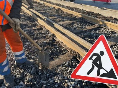 В центре Днепра планируется перекрыть движение из-за аварийных работ на трамвайных путях