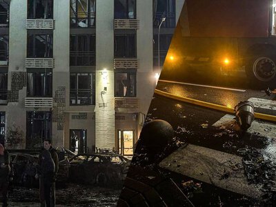 Россия затягивает войну, – Зеленский отреагировал на удар по многоэтажному дому в Киеве