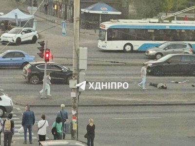 В Днепре на проспекте Слобожанском Citroen сбил пенсионера: подробности ДТП