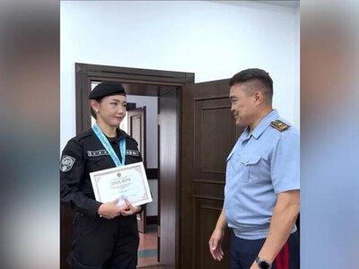 Сотрудница ДП Алматы стала чемпионкой Казахстана по жекпе-жек