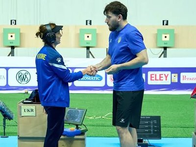 Украинцы завоевали бронзу на этапе Кубка мира по пулевой стрельбе