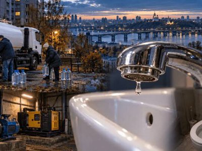 В Киевводоканале рассказали, будет ли вода в Киеве во время блекаутов