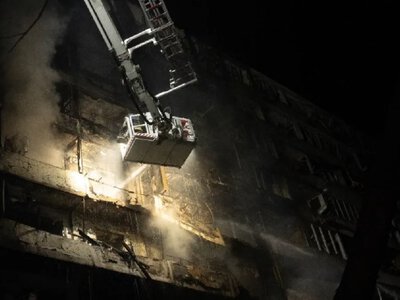 Число погибших в результате ночной атаки на Киев возросло до трех