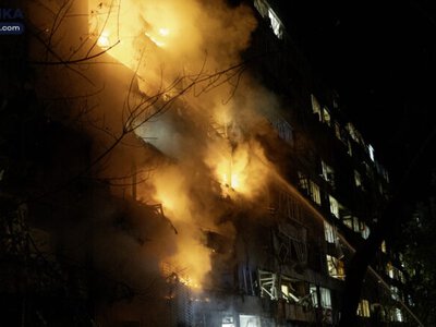 Оккупанты атаковали энергетические объекты Киева: попадание в многоэтажное здание, трое погибших и 22 пострадавших