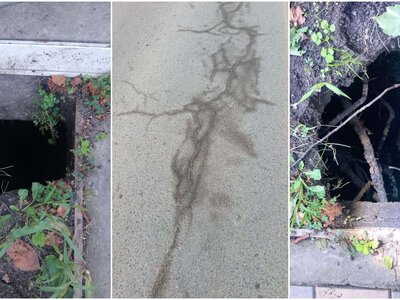 В Днепре жители ж/м Калиновский жалуются на размыв грунта: в «Днепроводоканале» прокомментировали