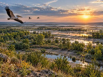 Великий Луг возвращается: на месте исчезнувшего водохранилища возрождается целый природный мир
