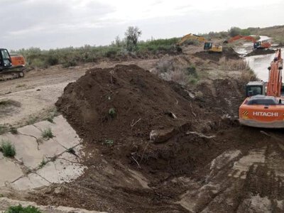  В Кызылординской области впервые за 26 лет очистили канал «Жетыколь» 