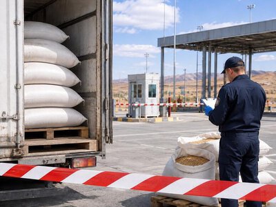 Пресечен ввоз пшеницы под видом отрубей