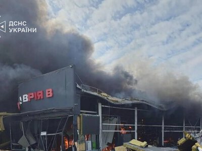 россия ударила реактивным шахедом по обычному магазину в Одесской области: трое пострадавших