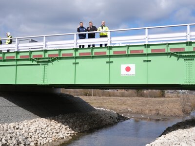 Украина и Япония рассматривают возможность создания резервных мостовых переправ