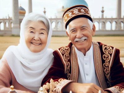 44 казахстанcких пенсионера перешагнули 100-летний возраст