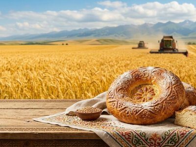 Поздравление акима Костанайской области Кумара Аксакалова с Всемирным днём хлеба