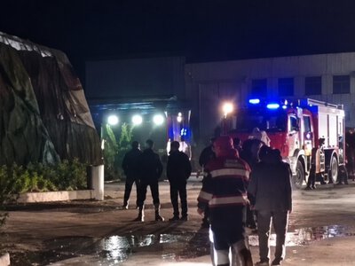  Пожар вспыхнул на заводе в Кентау 