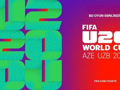 FİFA Azərbaycanda keçiriləcək DÇ-nın rəsmi brendini təqdim etdi