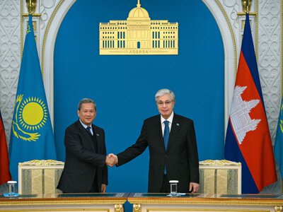  Касым-Жомарт Токаев и Хун Манет приняли Совместное заявление по итогам переговоров 