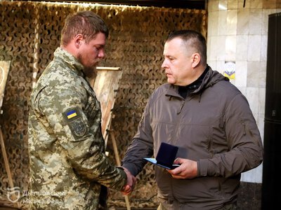 Филатов и Ганжа почтили память павших защитников Государственной специальной службы транспорта