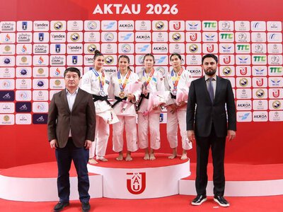В Актау стартовал открытый Кубок Азии по дзюдо