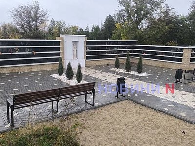 В Николаеве заполнили уже половину ячеек в недавно открытом колумбарии (фото)