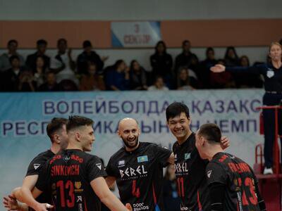 Волейбольный клуб «BEREL» начинает выступление в Национальной лиге с победы