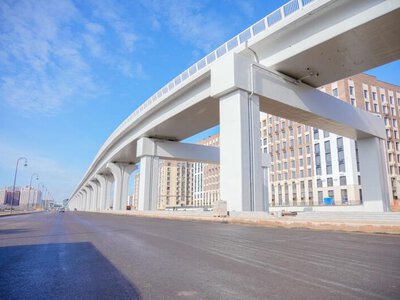 Какие крупные дорожные проекты завершат в Астане в текущем году