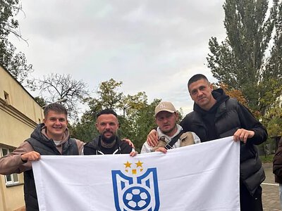 В Николаеве звезды киевского «Динамо» и сборной Украины вышли на поле в благотворительном матче