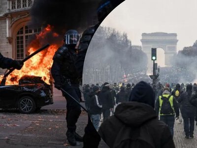 Погромы, поджоги и столкновения с полицией: в трех странах Европы вспыхнули протесты