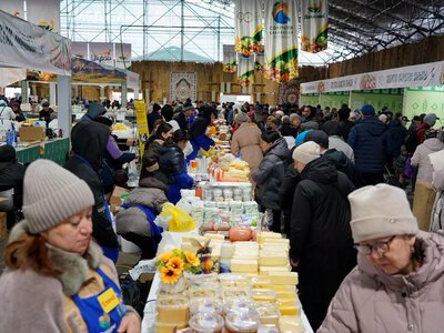 Более 1600 тонн продукции представили на сельскохозяйственной ярмарке в Астане