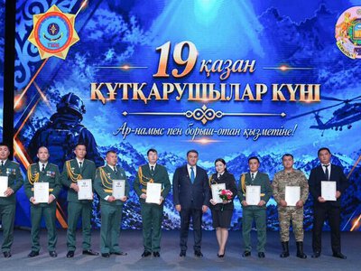 В ТУРКЕСТАНЕ ЧЕСТВОВАЛИ СПАСАТЕЛЕЙ
