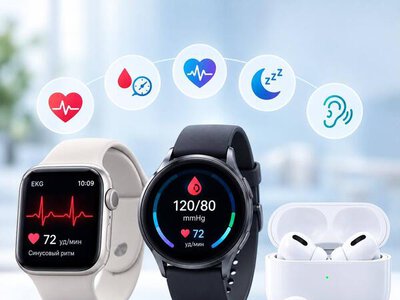 В КАЗАХСТАНЕ ДОСТУПНЫ ФУНКЦИИ КОНТРОЛЯ ЗДОРОВЬЯ НА СМАРТ-ЧАСАХ APPLE, SAMSUNG И НАУШНИКАХ AIRPODS