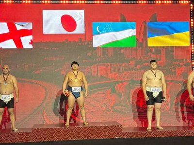 Украинские военный зажгли на чемпионате мира по сумо – семь медалей и два чемпионских титула