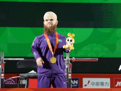  Давид Дегтярев установил рекорд Азиатских Пара игр и завоевал золото 